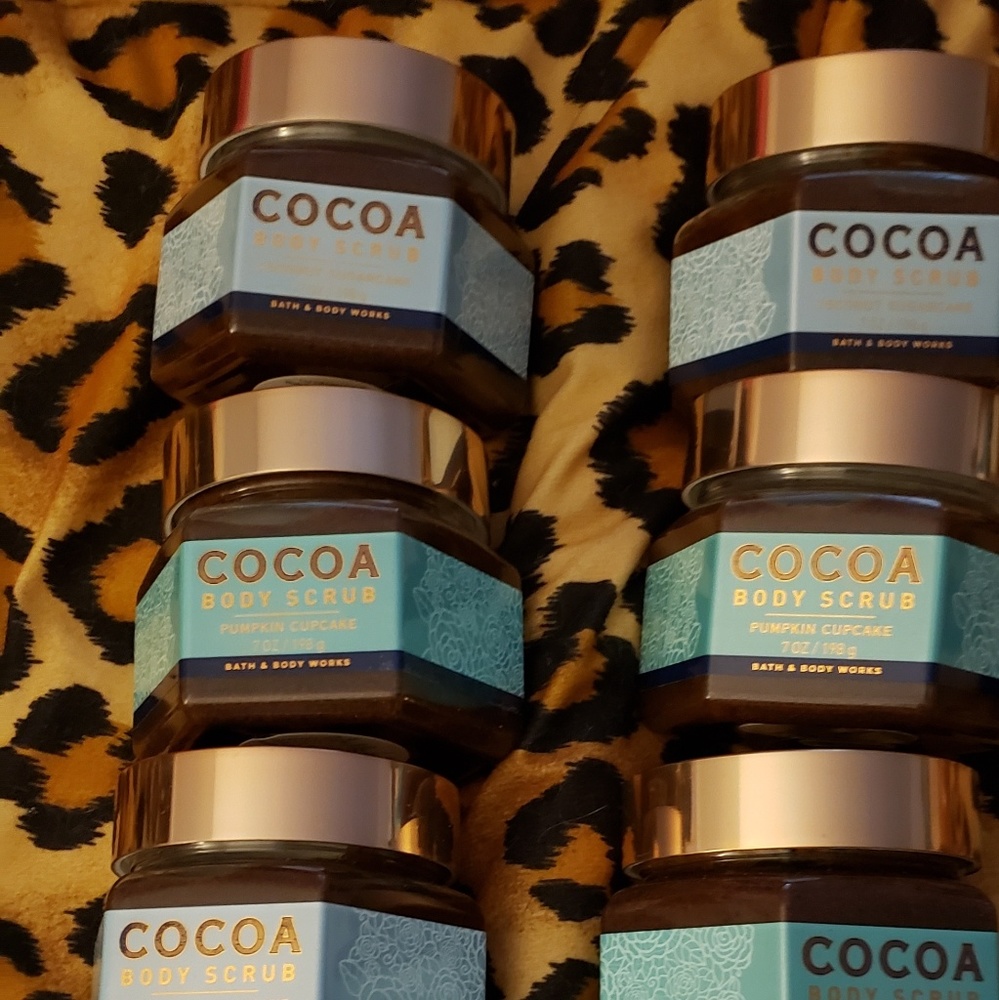Bbw cocoa sugar scrubs